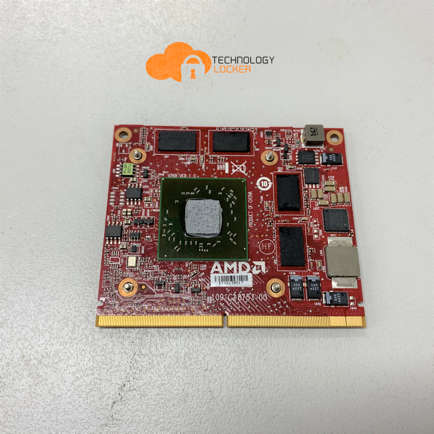 AMD Radeon 671864-002 7650A MXM 2GB Video Card, 721746-001 Heatsink Assembly