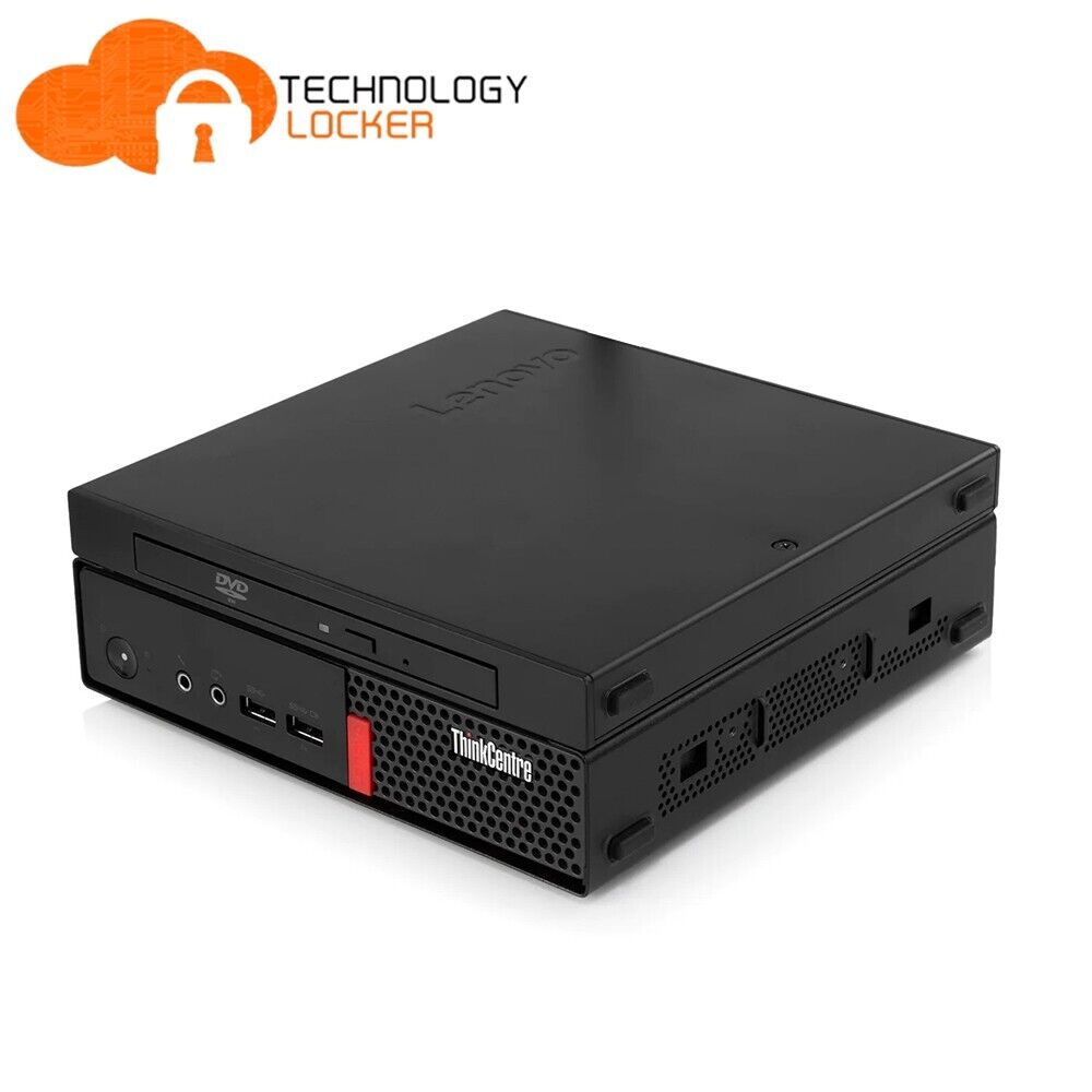 Lenovo M910q Tiny PC Intel i5-7500T @2.7 8GB RAM 256GB SSD Win 11 Pro DVD-RW