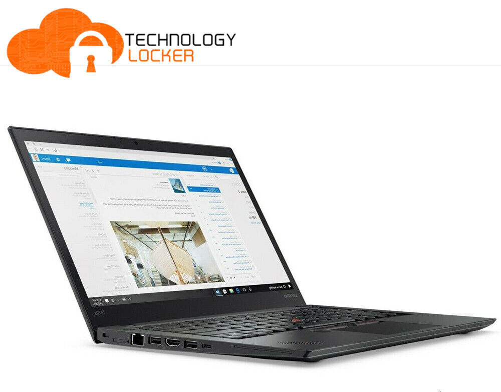 Lenovo ThinkPad T470s 14" Laptop i5-6300U @2.40GHz 8GB RAM 256GB FHD Win 11 Pro