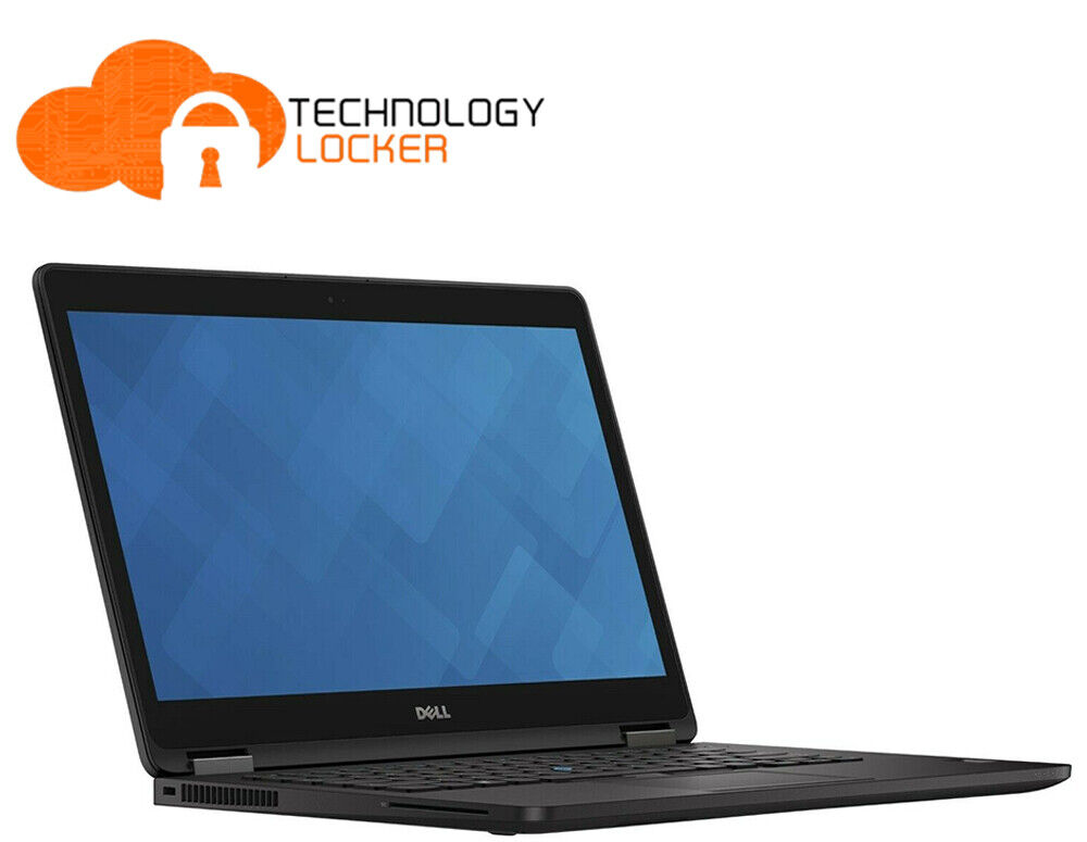 Dell Latitude E7470 14" Laptop i7-6600U @2.6 8GB RAM 256GB SSD Wins 11 Pro FHD