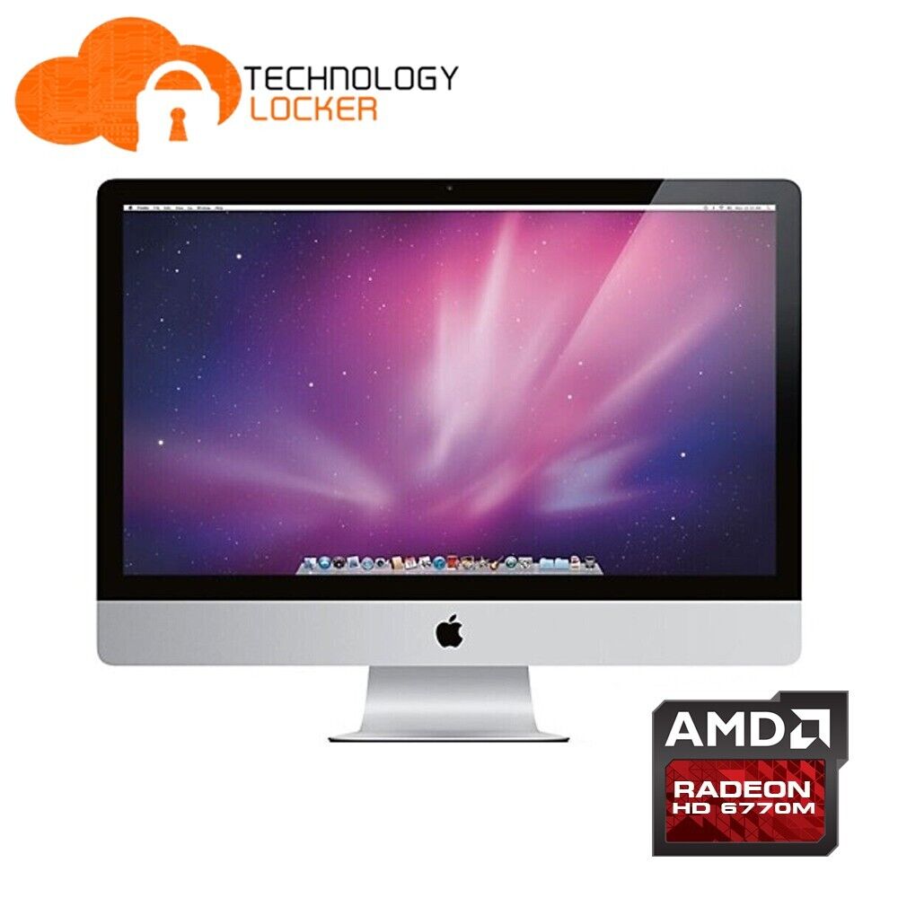 Apple A1312 iMac 27" Mid 2011 i5-2500S @2.7 16GB RAM 1TB HDD Yosemite Radeon HD