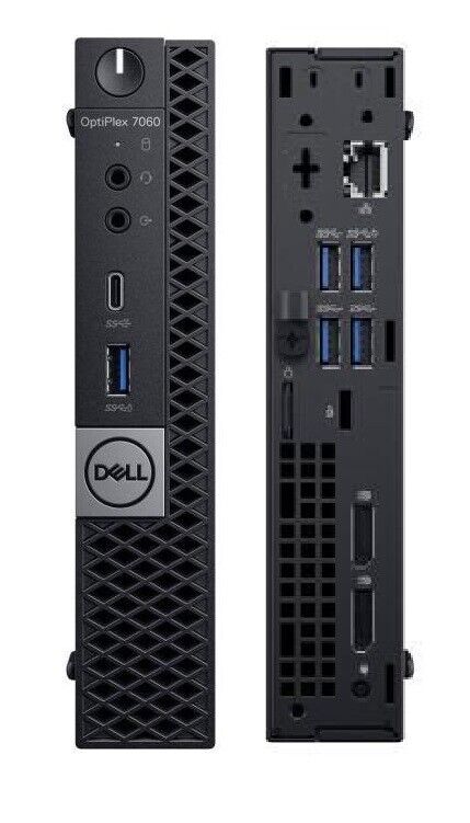Dell OptiPlex 7060 Micro PC Intel i5-8500T @2.10 8GB RAM 256GB SSD Win 11 Pro