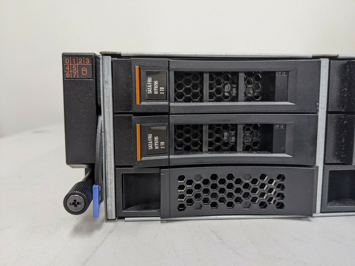 IBM X3630 M4 Server 2x E5-2607 2.20GHz 64GB RAM 6x 2TB SATA HDD M5110e Raid
