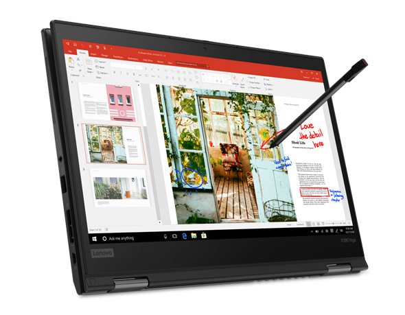 Lenovo ThinkPad X390 Yoga Laptop i5-8265U 8GB RAM 256GB SSD Win 11 Pro FHD Touch