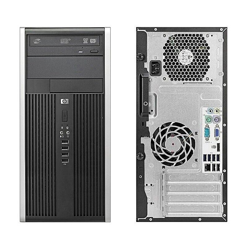 HP Compaq 6300 Tower PC Intel i7-3770 @3.40GHz 16GB RAM 128GB SSD 1TB Win 10