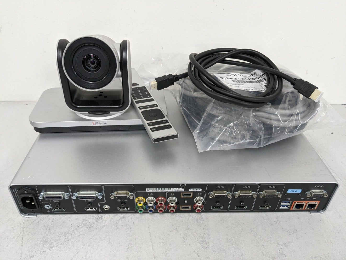 Polycom RealPresence Group 700 & MPTZ-10 1080 Camera Video Conference System