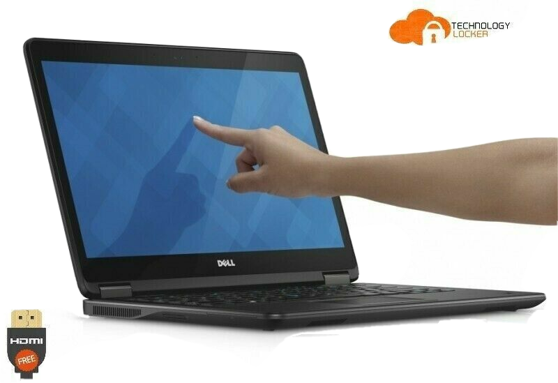 Dell Latitude E7450 Laptop 14" i5-5200U 8GB RAM 256GB SSD Win 10 Pro 4G Touch