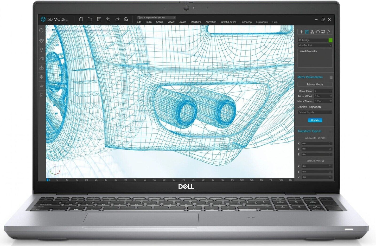 Dell Precision 3561 15" Laptop i7-11850H @2.5 16GB RAM 1TB SSD Win11 FHD MFR WTY