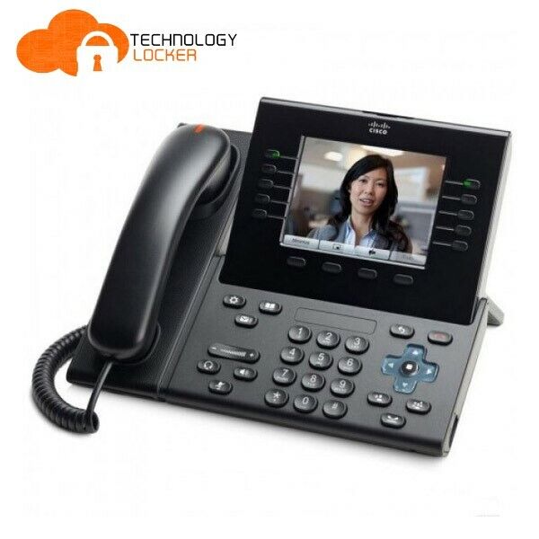 Cisco CP-9951-CL-K9 IP Phone Unified IP Phone 9951 Charcoal Slimline Handset