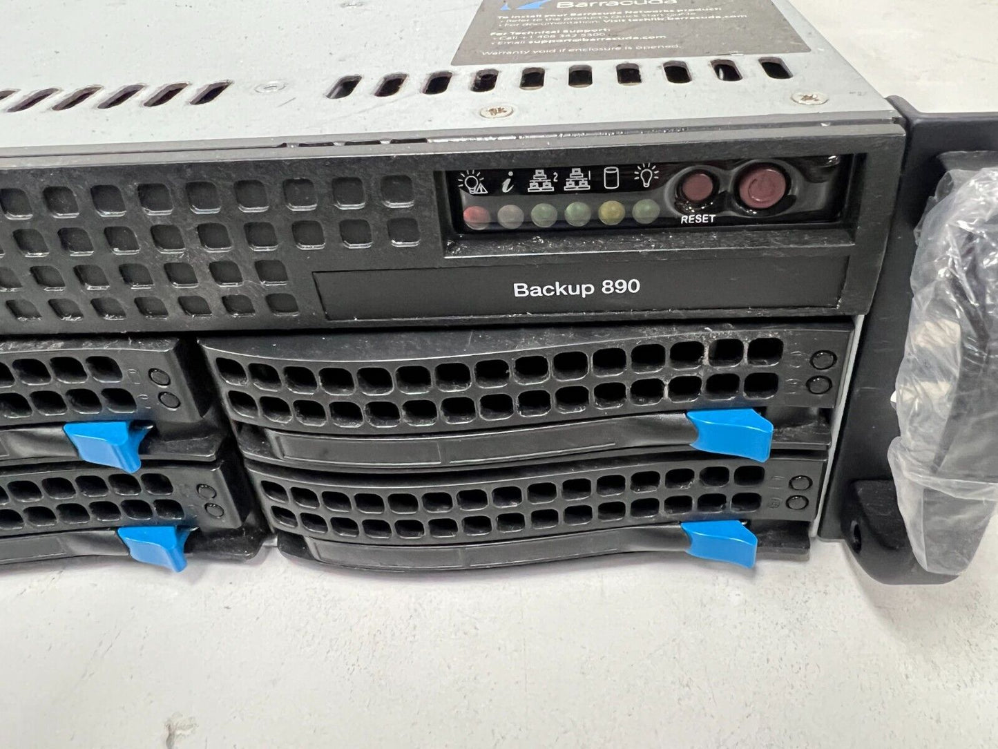 Barracuda Backup Server 2X INTEL XEON 64GB RAM 8 x 6TB HDD 9261-8i RAID BBSI890a