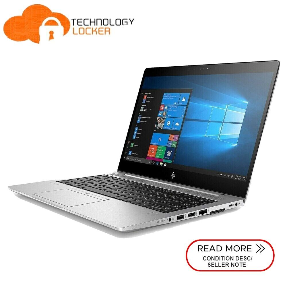 HP EliteBook 840 G5 14" Laptop i5-8250U @1.6 8GB RAM 256GB SSD Win11 Pro Grade C