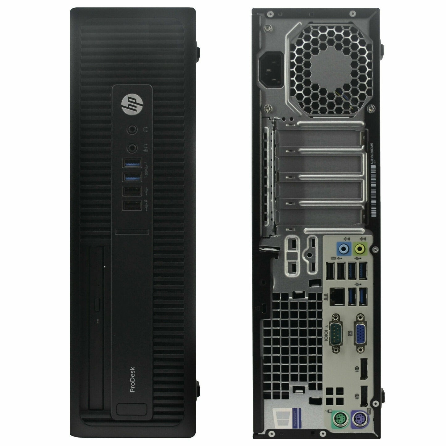 HP ProDesk 600 G2 Desktop SFF PC i3-6100 @3.2 8GB RAM New 128GB SSD Win 11 Pro
