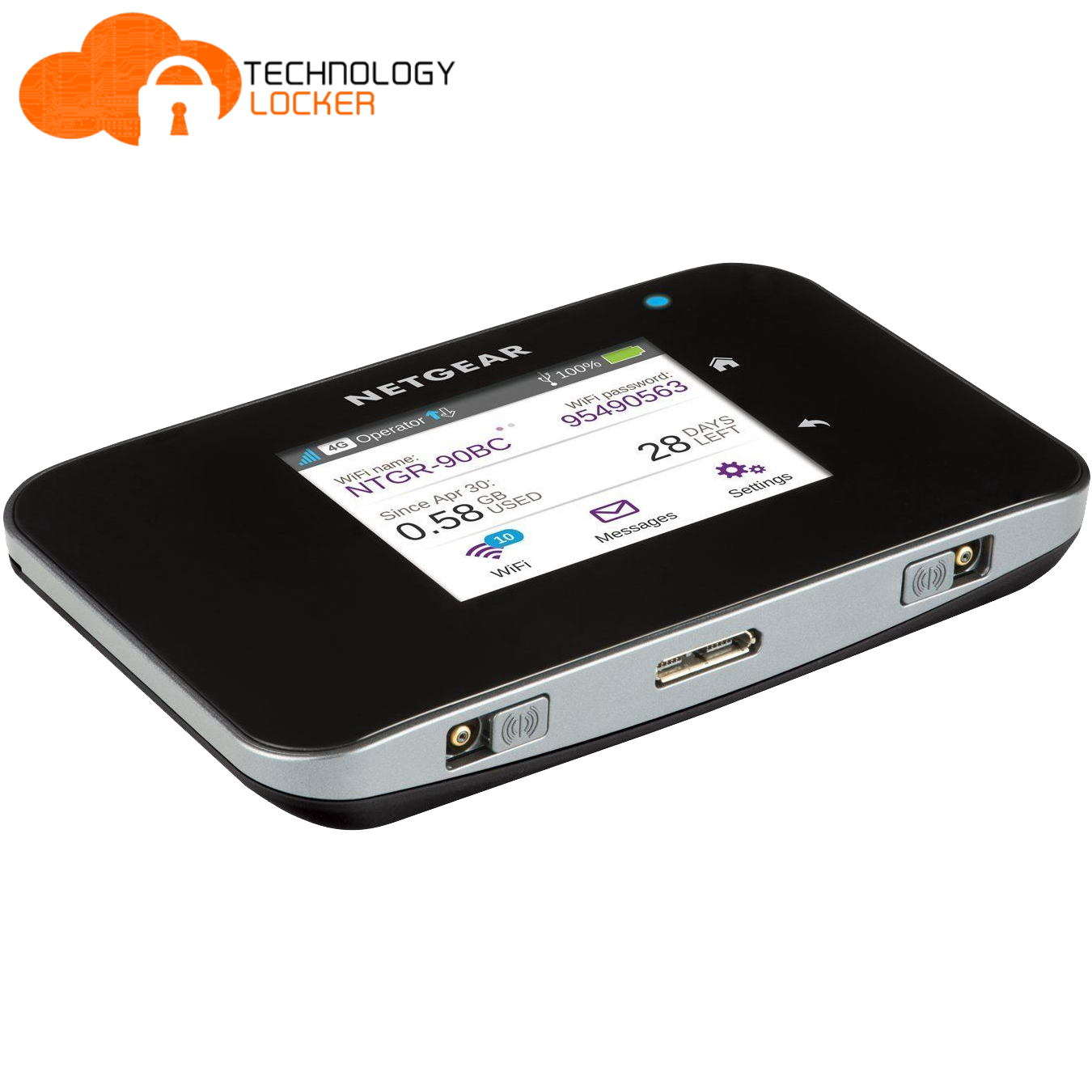 Netgear AirCard 810S Mobile Hotspot 4GX ADVANCED lll Telestra Battery + Charger