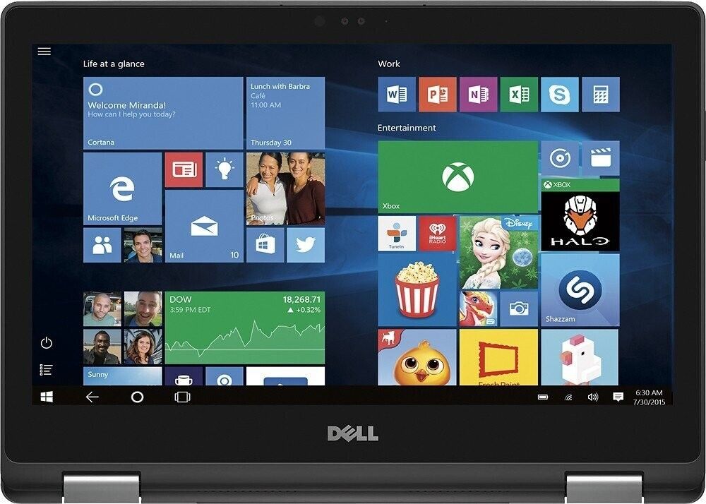 Dell Inspiron 13 7378 Laptop i7-7500U @2.7 16GB RAM 512GB SSD Win 11 Pro Touch
