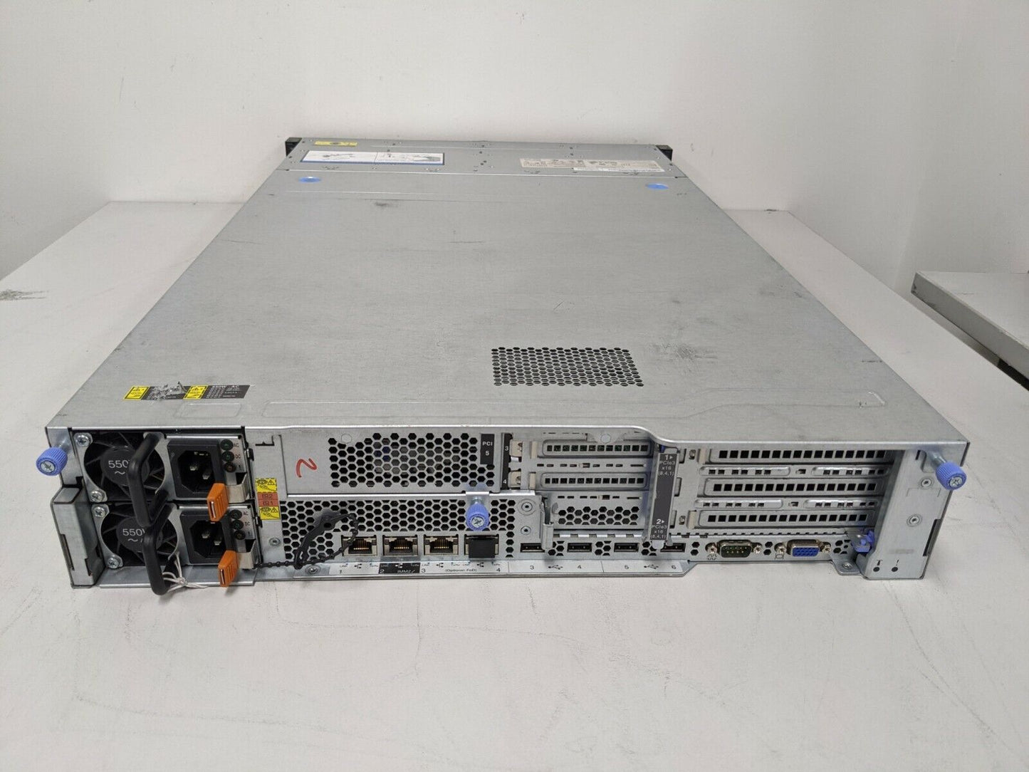 IBM X3630 M4 Server 2x E5-2607 2.20GHz 64GB RAM 6x 2TB SATA HDD M5110e Raid