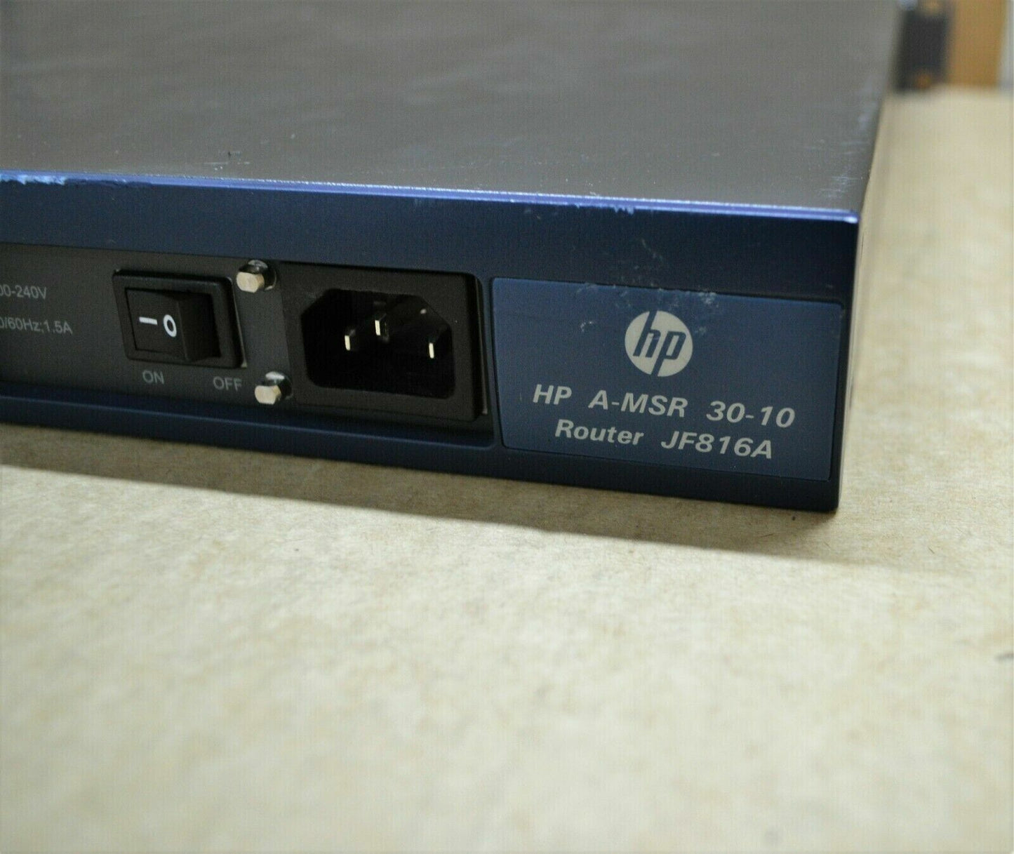 HP A-MSR 30-10 2-Port Gigabit Wired Router (JF816A) w/ Rack Mount