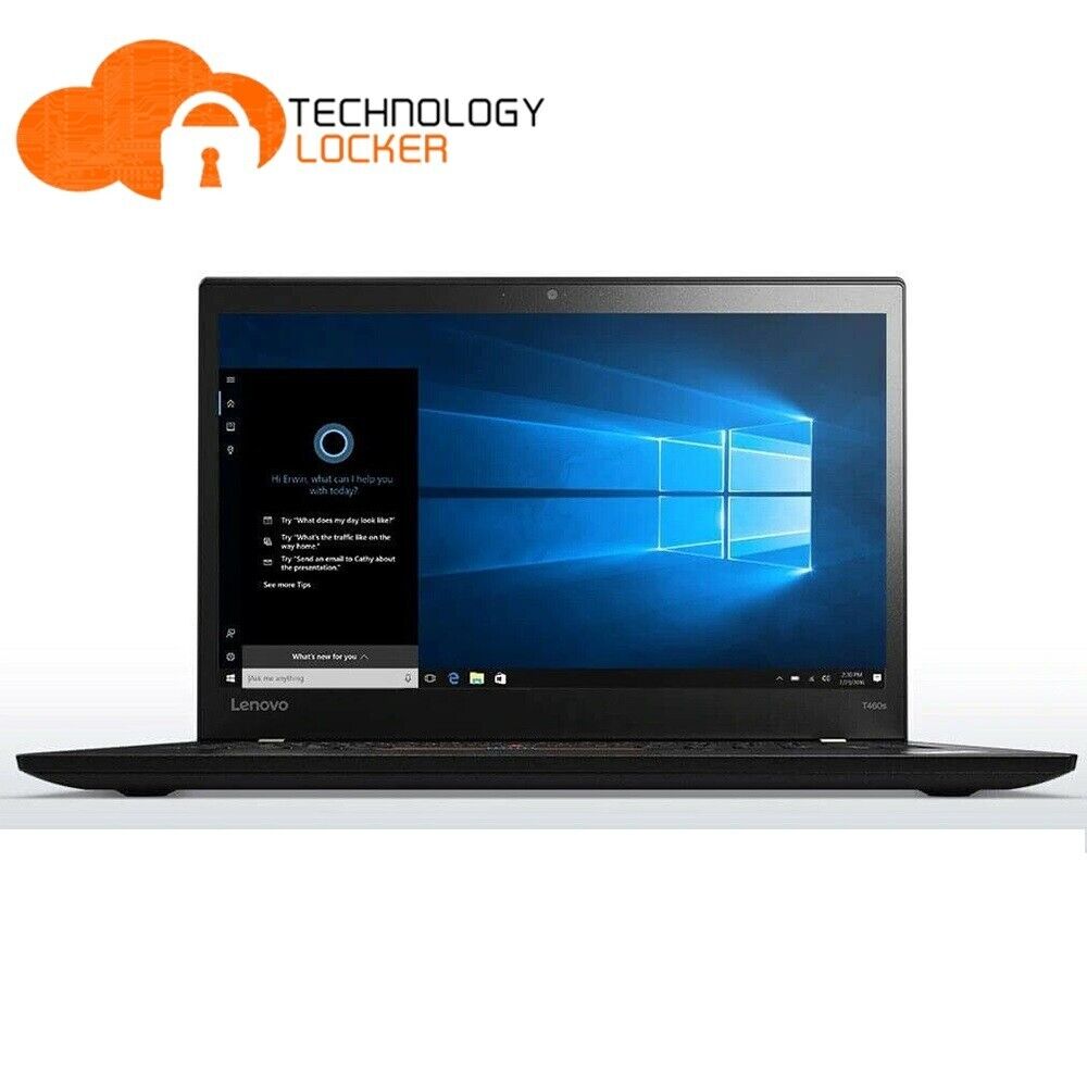 Lenovo ThinkPad T460s 14" Intel i5-6300U 8GB DDR4 RAM 256GB SSD Win11 Pro Touch