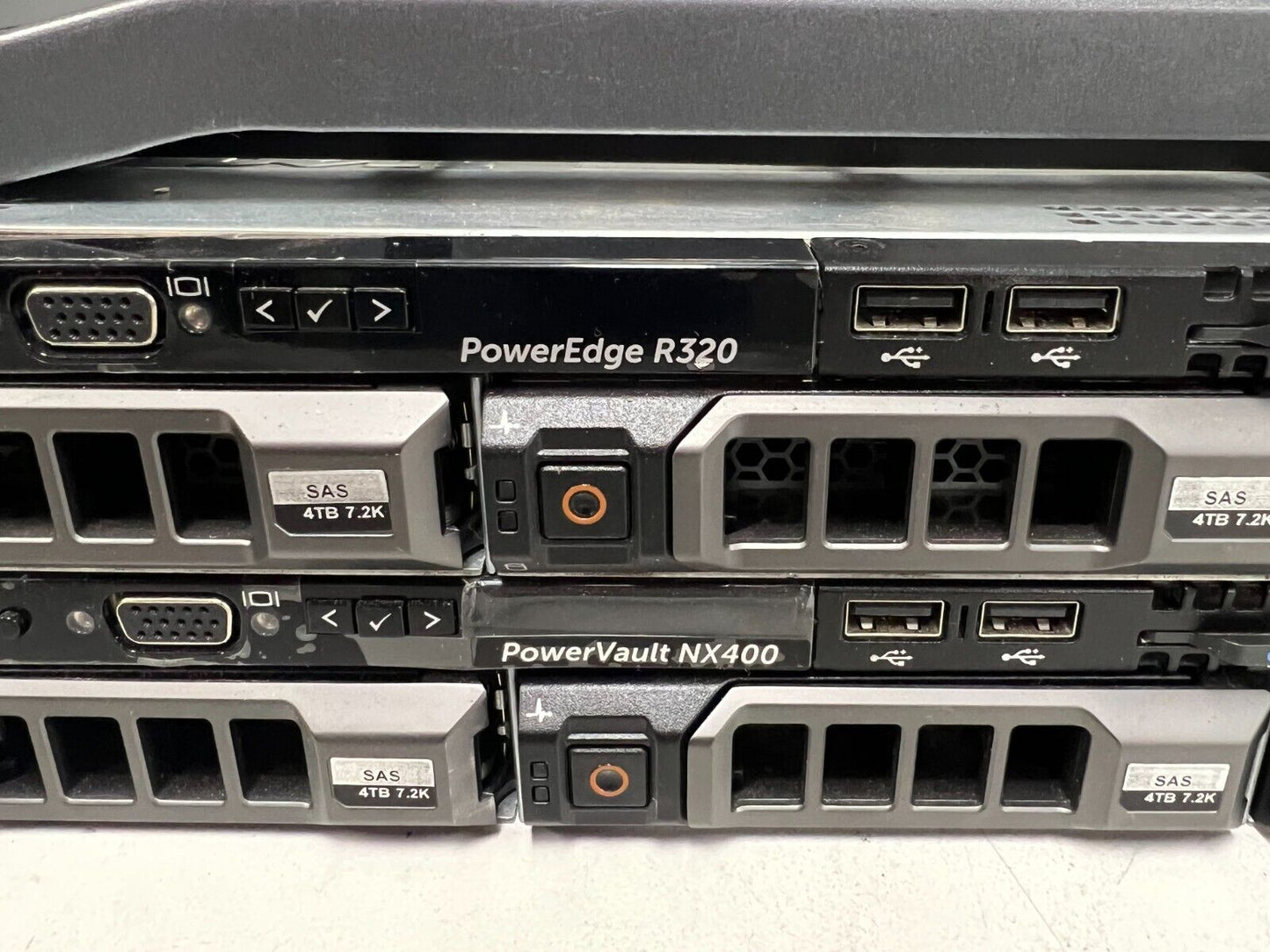 Dell NX400 R320 Server CPU E5-2403 v2 @1.80Ghz 8GB RAM 3 x 4TB PERC H310
