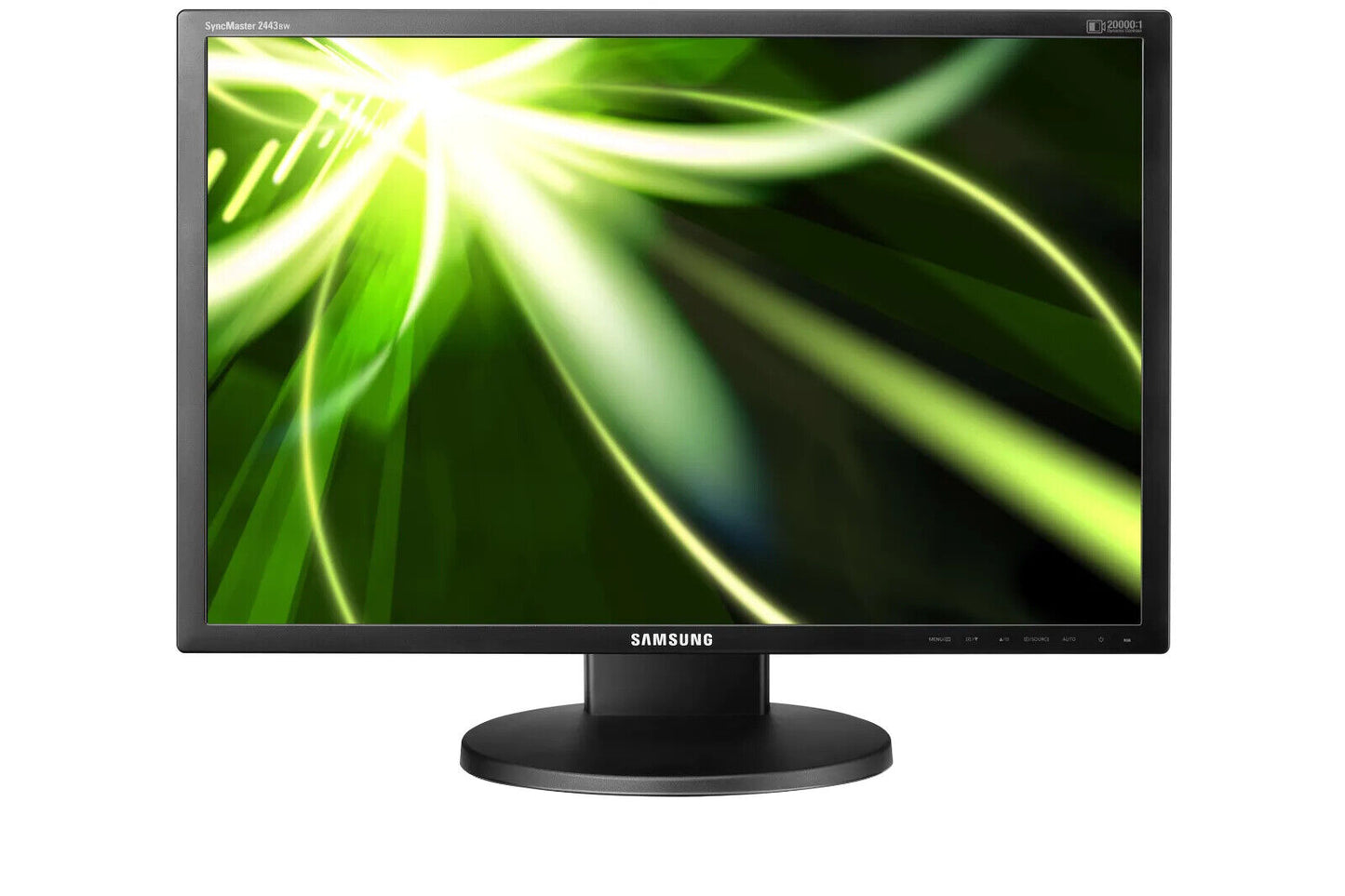 Samsung SyncMaster 2443BW 24" LCD Monitor Full HD 1920 x 1200 VGA DVI