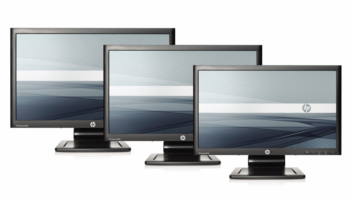 HP Compaq LA2306x 23" Widescreen WLED-Backlit LCD Monitor Full HD VGA DVI DP USB