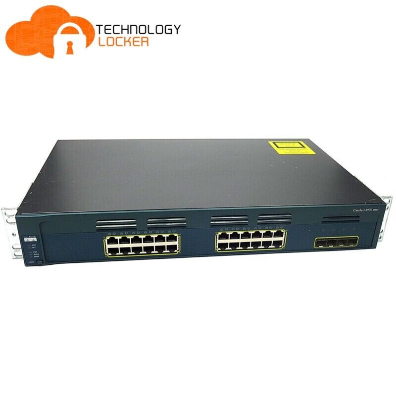 Cisco Catalyst WS-C2970G-24TS-E 2970 Series 24-Ports Ethernet Switch