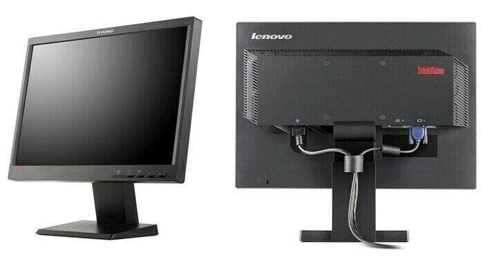 Lenovo ThinkVision L2250PwD 22" LCD 1680 x 1050 monitor VGA DVI No Stand