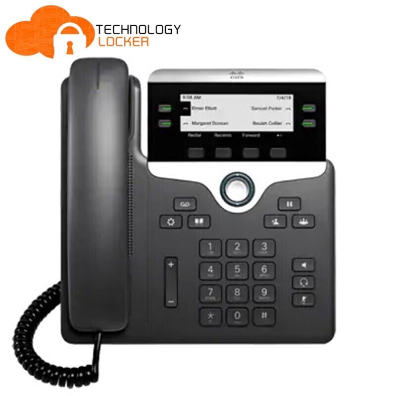 CISCO CP-7841-K9 VoIP IP Gigabit 74-101624-02 IP Phone