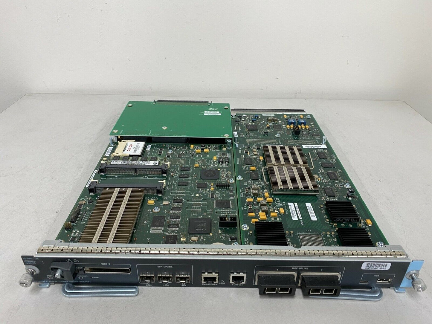 Cisco VS-SUP2T-10G Supervisor 2T Integrated Switch Fabric PFC4 + 2 x X2-10GB-LRM