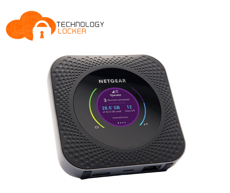 NETGEAR Nighthawk M1 4GX Gigabit LTE Mobile Router Telstra Charger + Cable