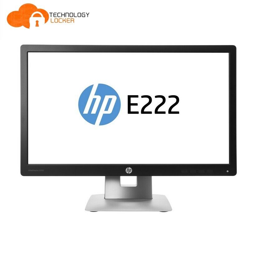 HP EliteDisplay E222 - 21.5" LED-backlit Full HD LCD VGA HDMI DP