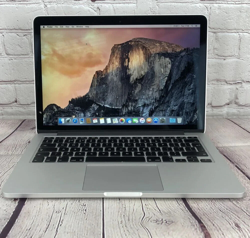 Apple A1502 MacBook Pro Early 2015 13.3" i7-5557U CPU 8GB RAM 512GB SSD Monterey