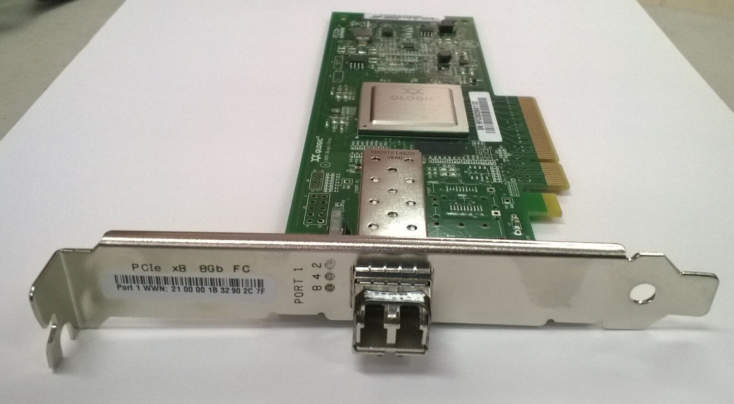 Qlogic QLE2560-IBMX 8Gb High Profile PX2810403-29 C Single Port Fibre Adapter