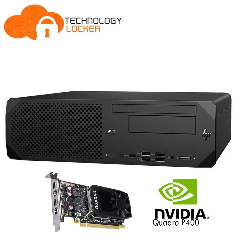 HP Z2 SFF G4 Workstation Intel Core i5-8600 @2.9 16GB RAM 256GB SSD Win 11 P400