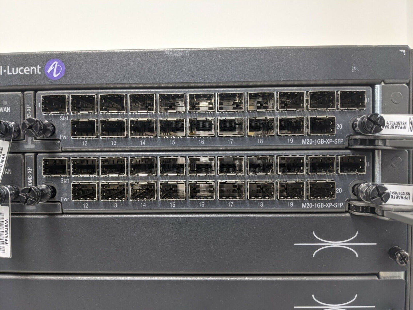 Alcatel-Lucent 7750 SR-7 Service Router IOM3-XP M20-1GB-XP-SFP SR SFM3-7 M4-10GB