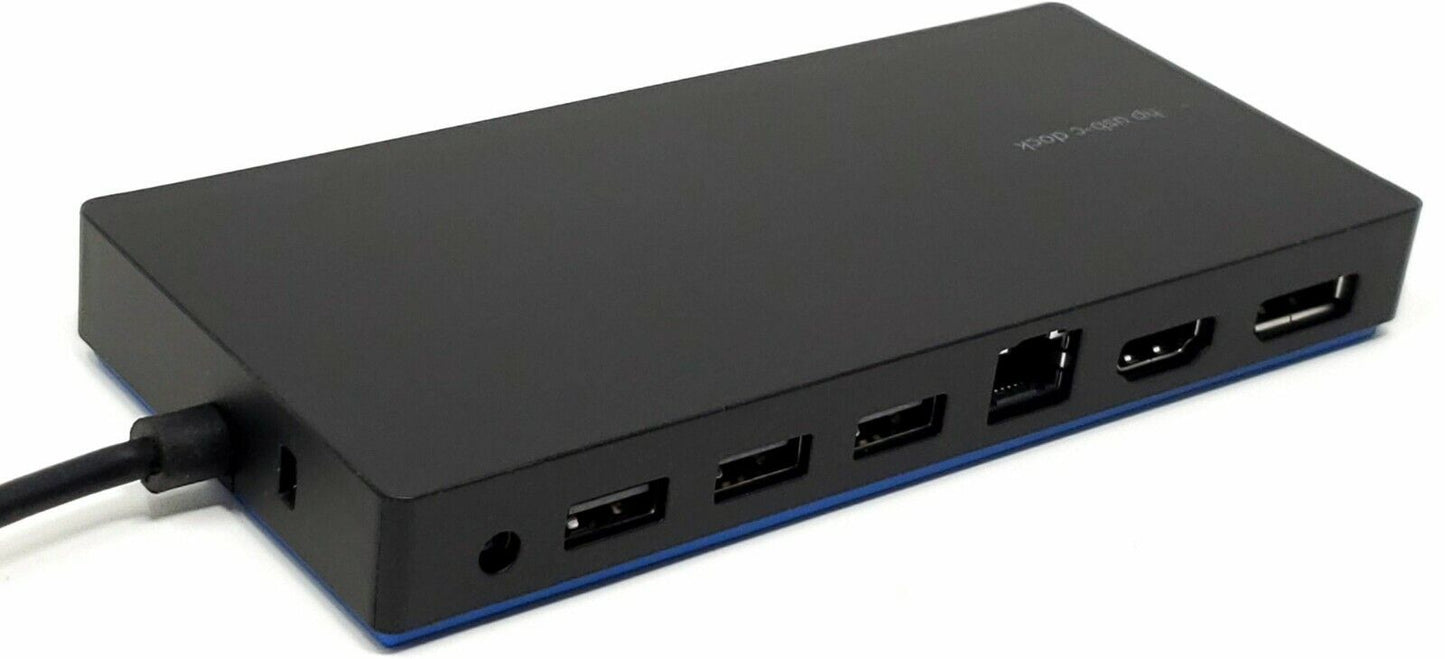 HP ELITE USB-C Docking Station TPA-B01 with 90W AC Adpater 841575-001