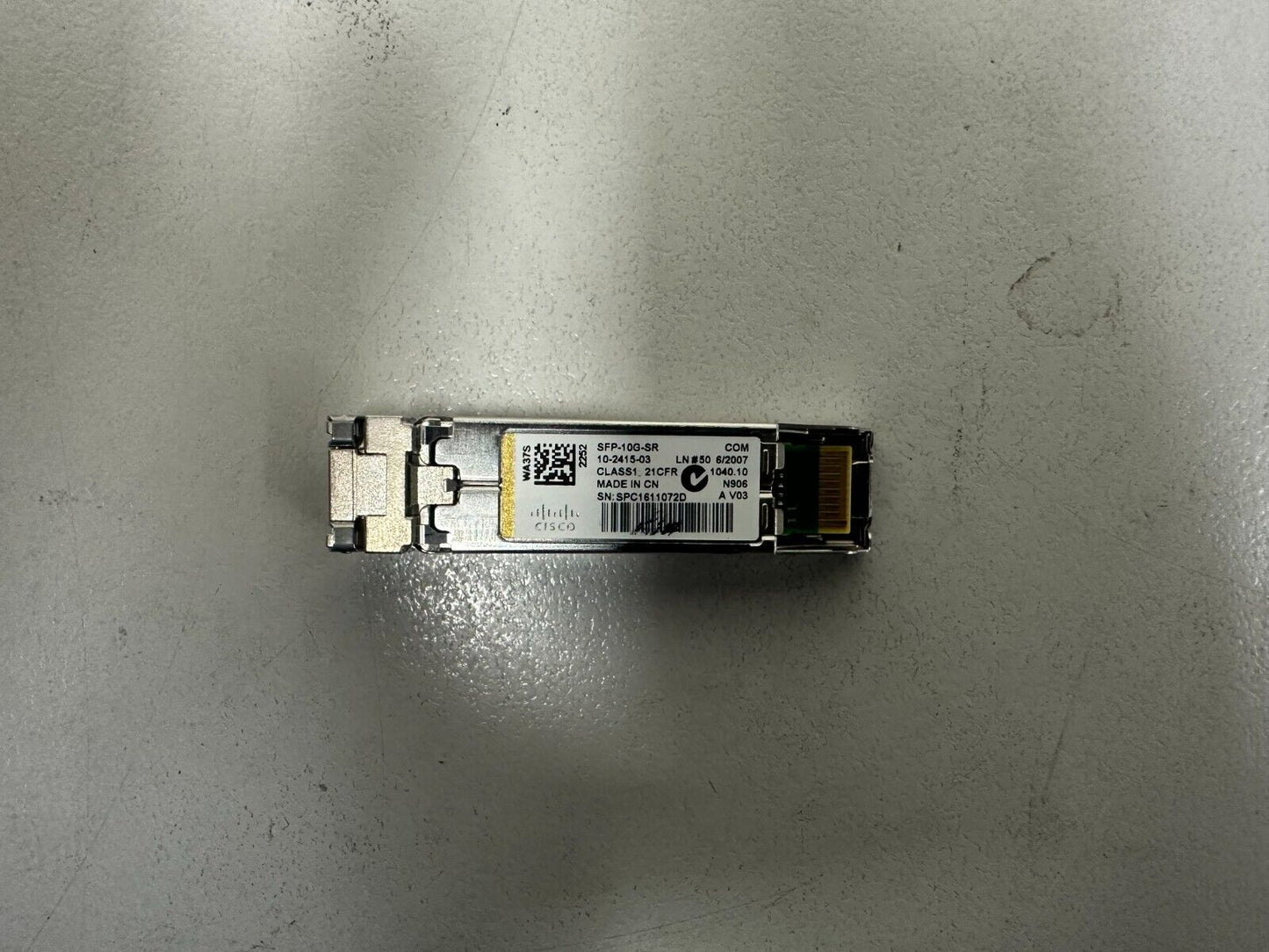 Cisco WS-C2960S-48TD-L Catalyst 48 Gigabit PoE Switch with SFP-10G-SR & Racks