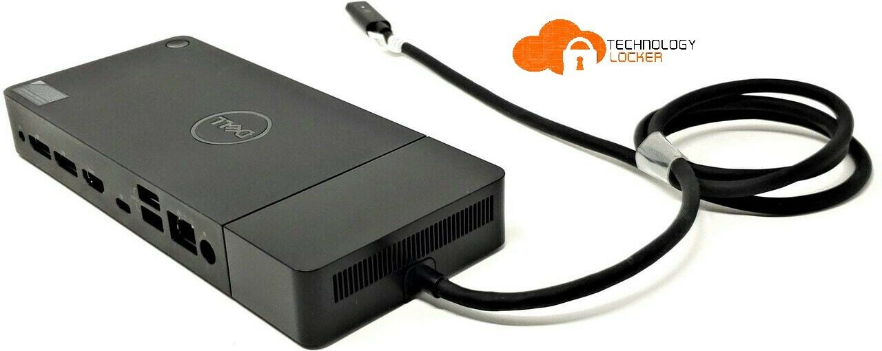 Dell USB-C Docking Station K20A001 w/ 180W AC Adapter DP HDMI USB RJ-45 USB-C