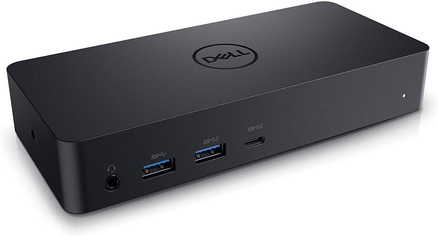 Dell D6000 Universal Docking Station Thunderbolt USB C HDMI DP + Adapter