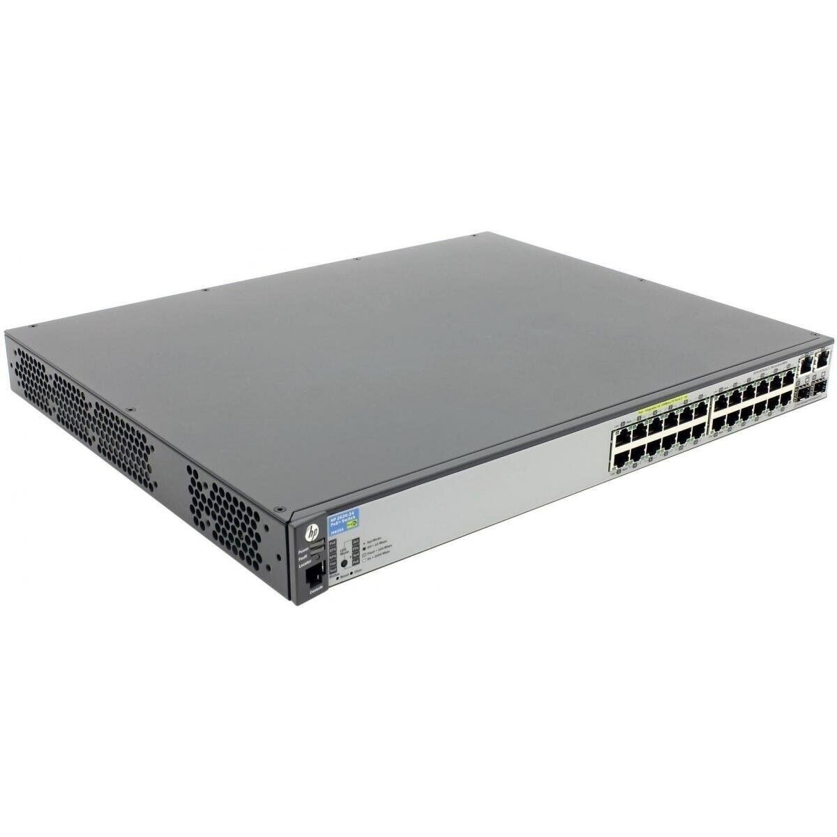 HP 2620-24 PoE+ Switch J9625A 24 Port Gigabit POE+ Ports 2 Gig-T 2 SFP Ports