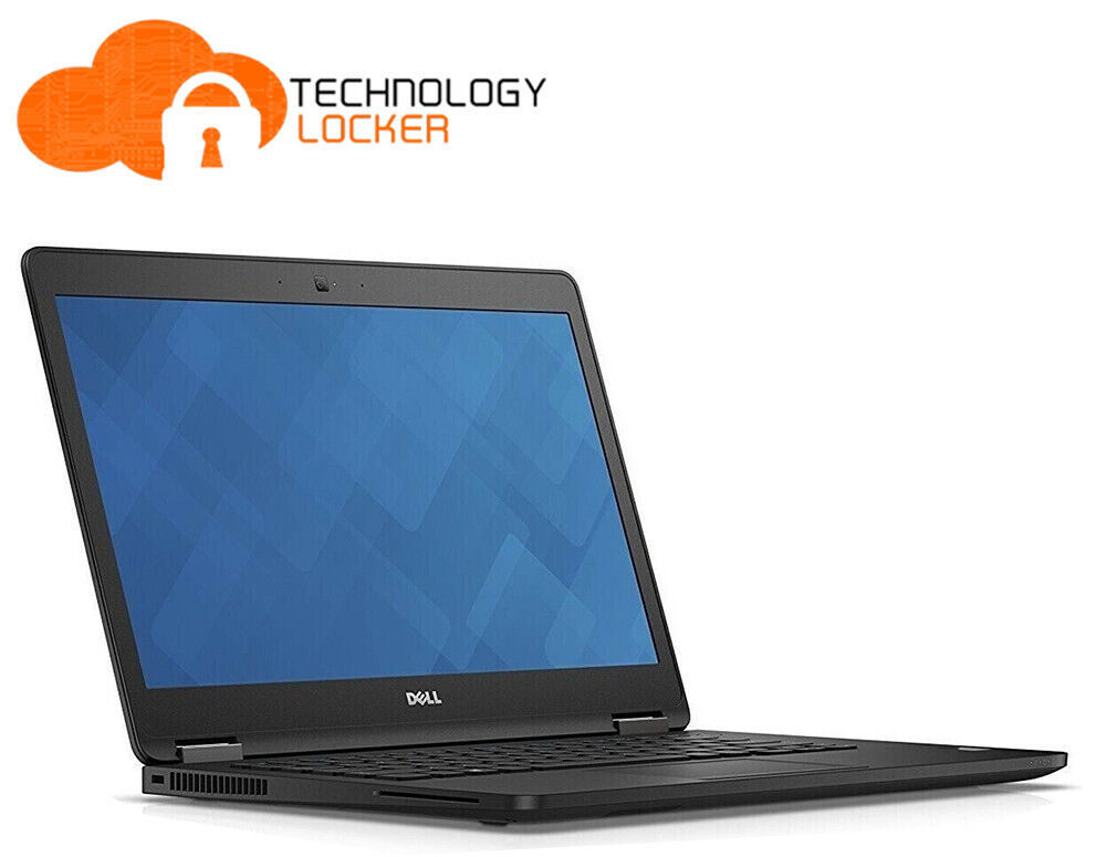 Dell Latitude E7470 14" i5-6200U @2.3GHz 8GB RAM 256GB SSD QHD Win 11 Pro Touch