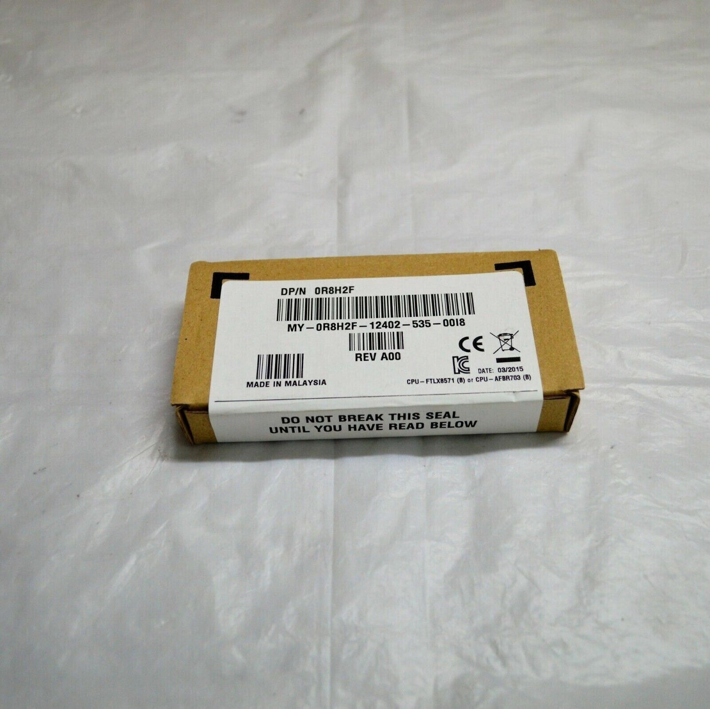 Dell 0R8H2F Intel SFP+ SR 10GbE Optical Transceiver Module NEW