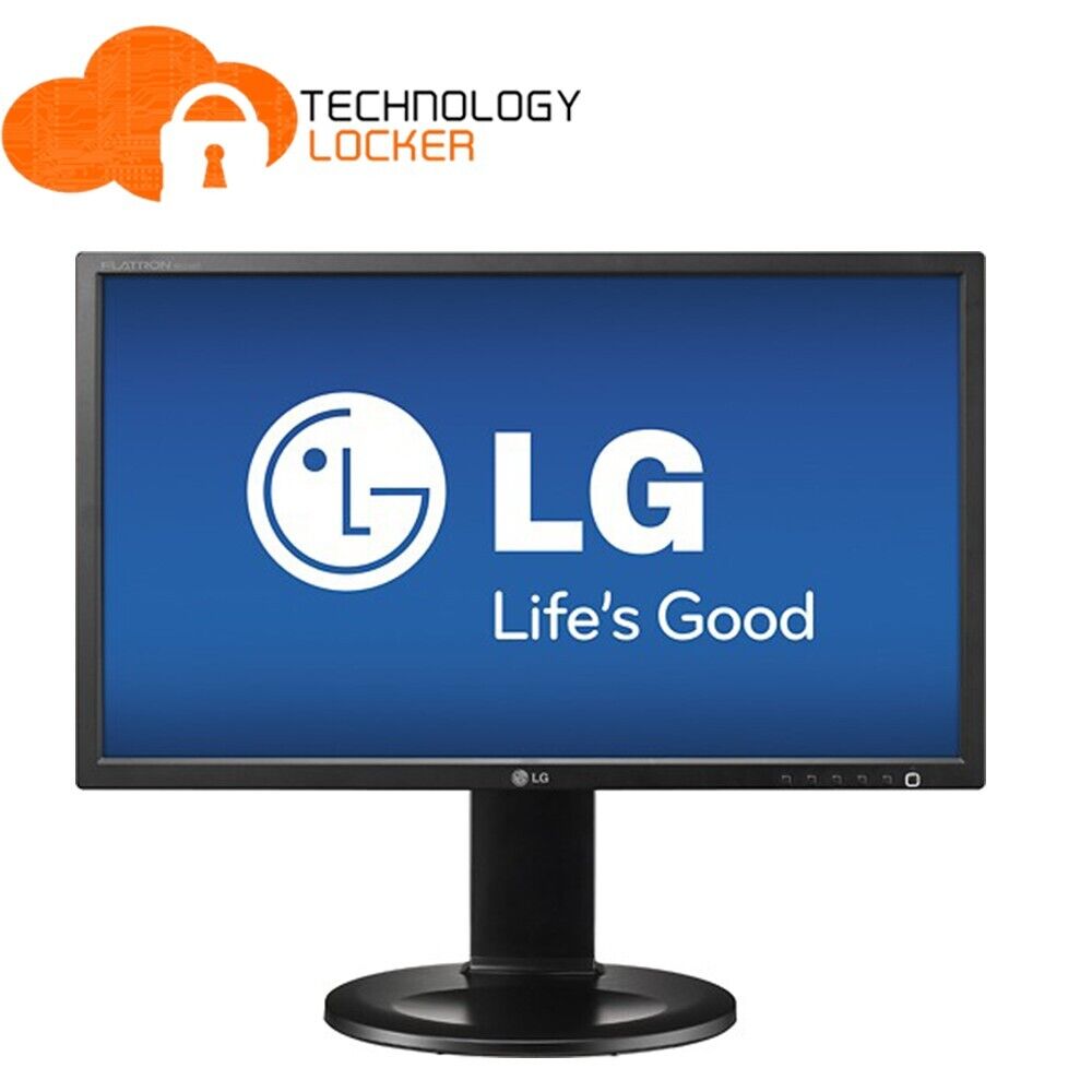 LG Flatron W2242PM-BF 22" Widescreen LCD Monitor VGA DVI Built-in Speakers