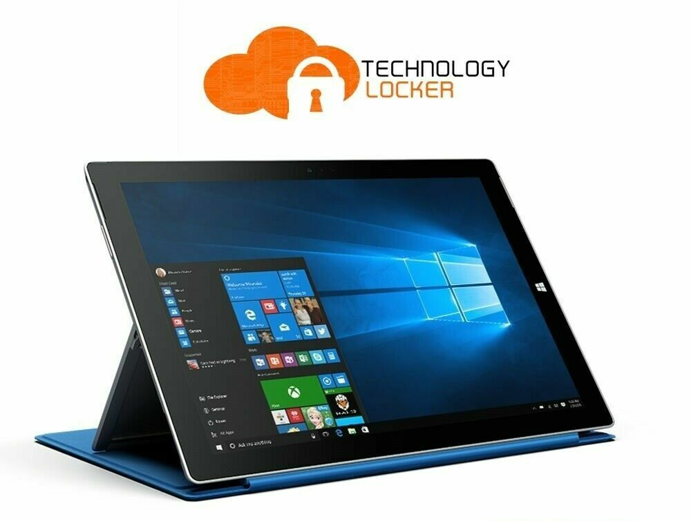 Microsoft Surface Pro 3 12.3" Intel i3-4020Y 4GB RAM 63GB SSD Win 11 Touch WiFi