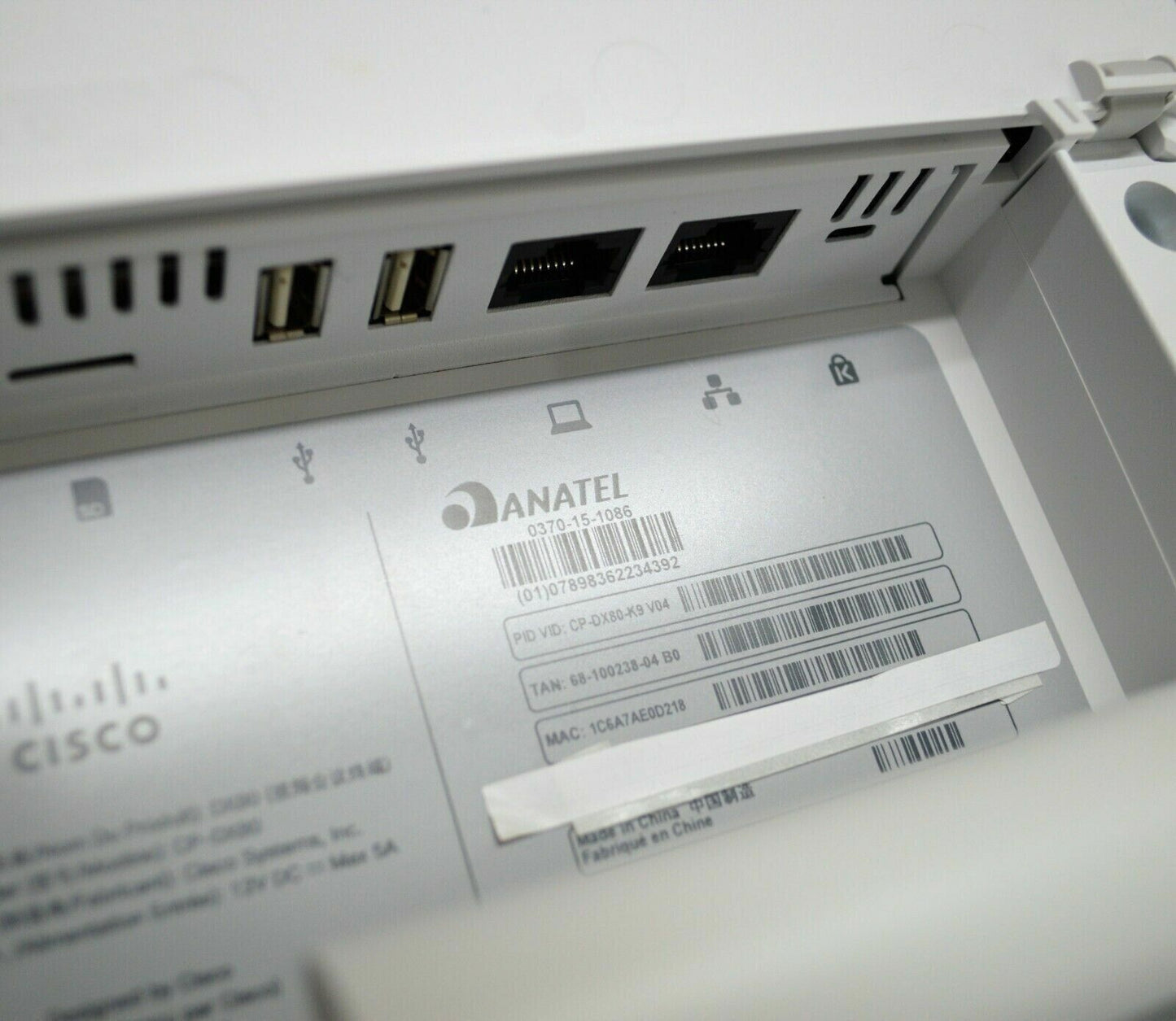 Cisco DX80 CP-DX80-K9 TelePresence 23" Touchscreen Desktop Video Conferencing