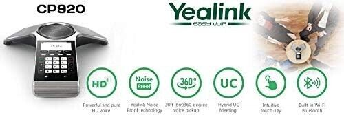 Yealink CP920 Touch Sensitive HD IP Conference Phone No Accessories Included