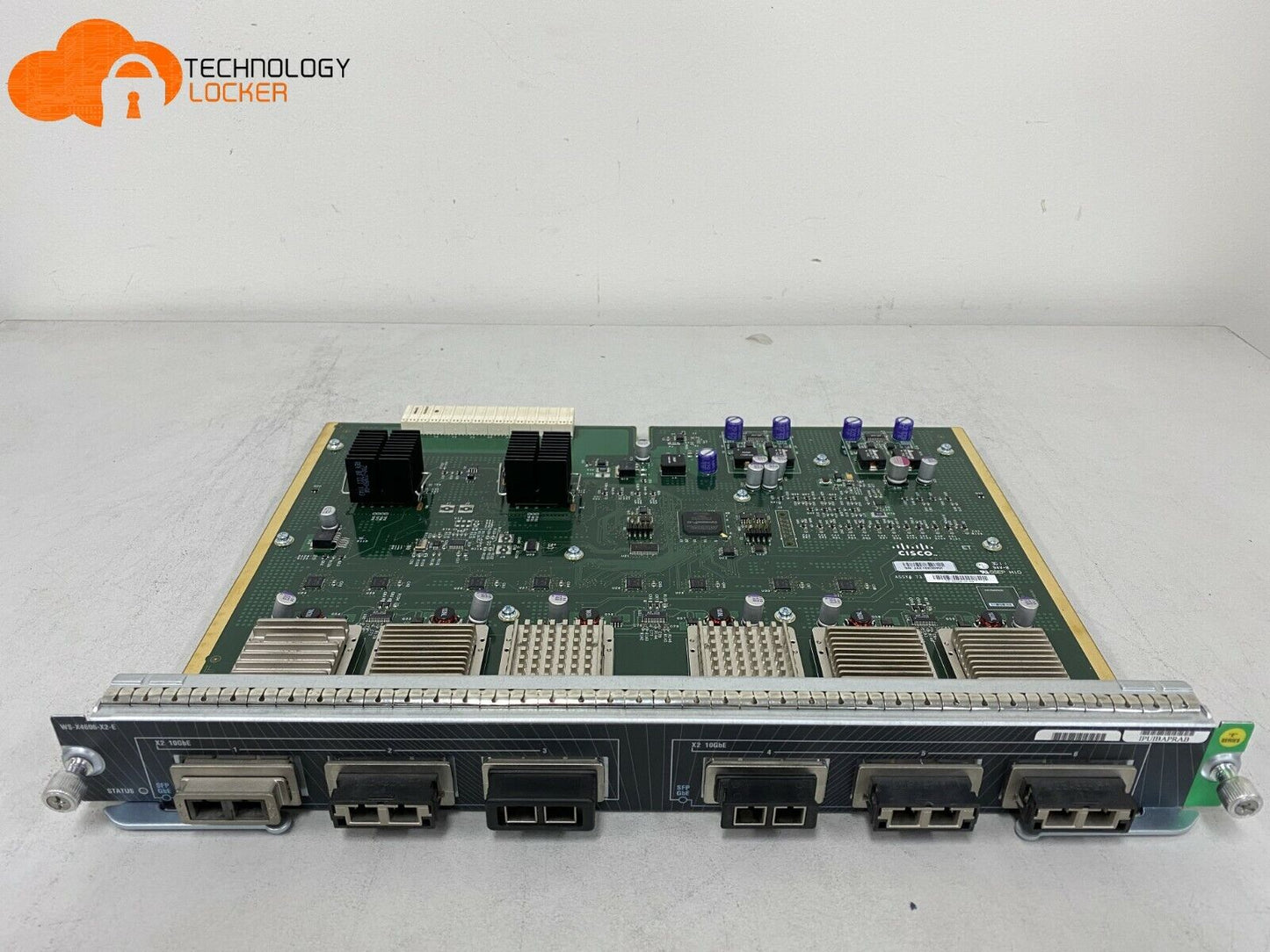 Cisco WS-X4606-X2-E 6-Port 10 Gigabit Ethernet Switch Module w/ 6x X2-10GB-LRM