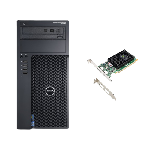 Dell Precision T1700 Tower Workstation i7-4790 16GB RAM 256GB SSD Nvidia NVS 310