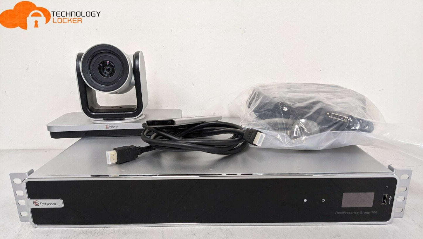 Polycom RealPresence Group 700 & MPTZ-10 1080 Camera Video Conference System