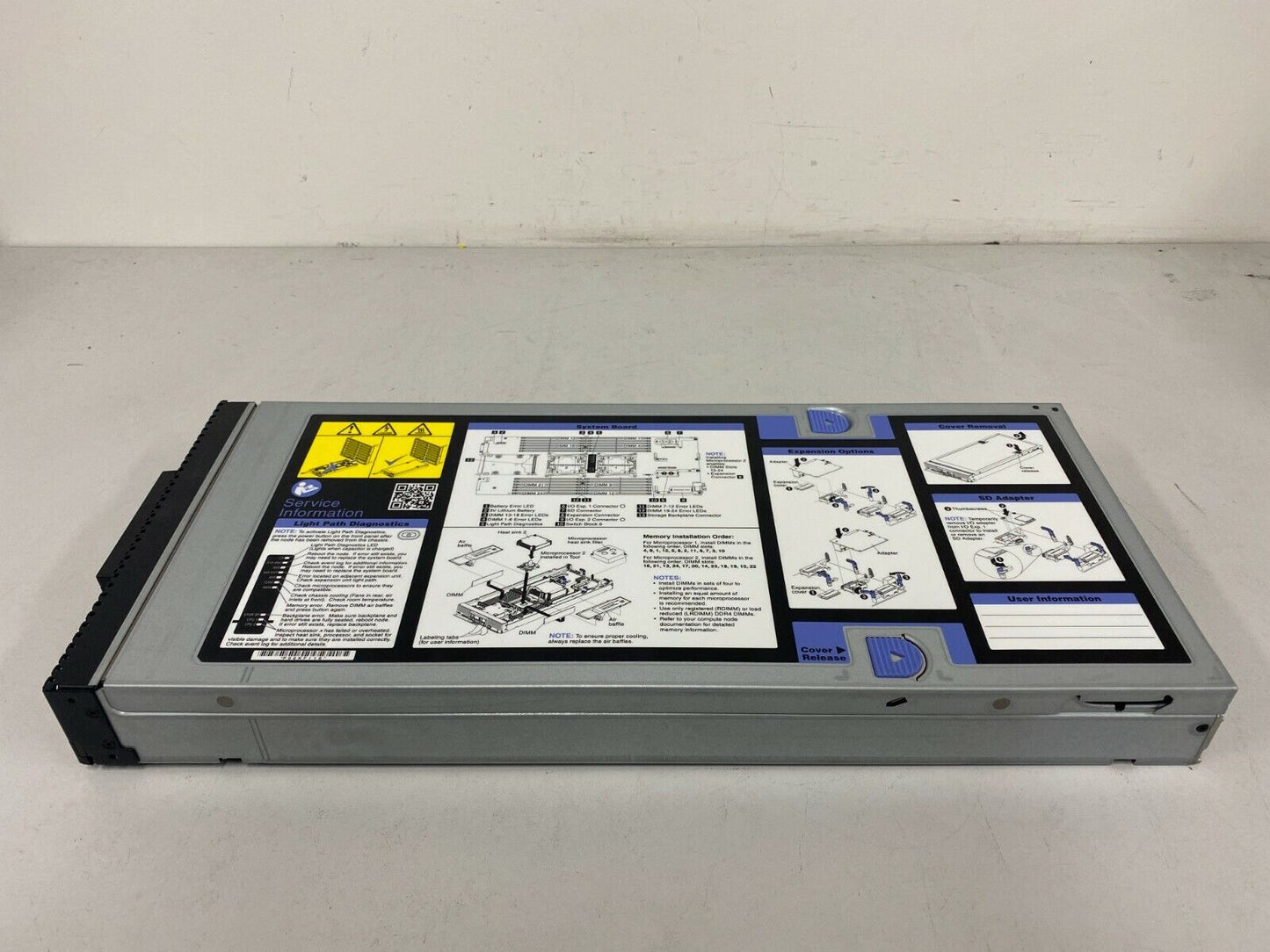 IBM Flex System x240 M5 2x Xeon E5-2660 v3 512GB RAM 2x 120GB SSD 10Gb 00MN789