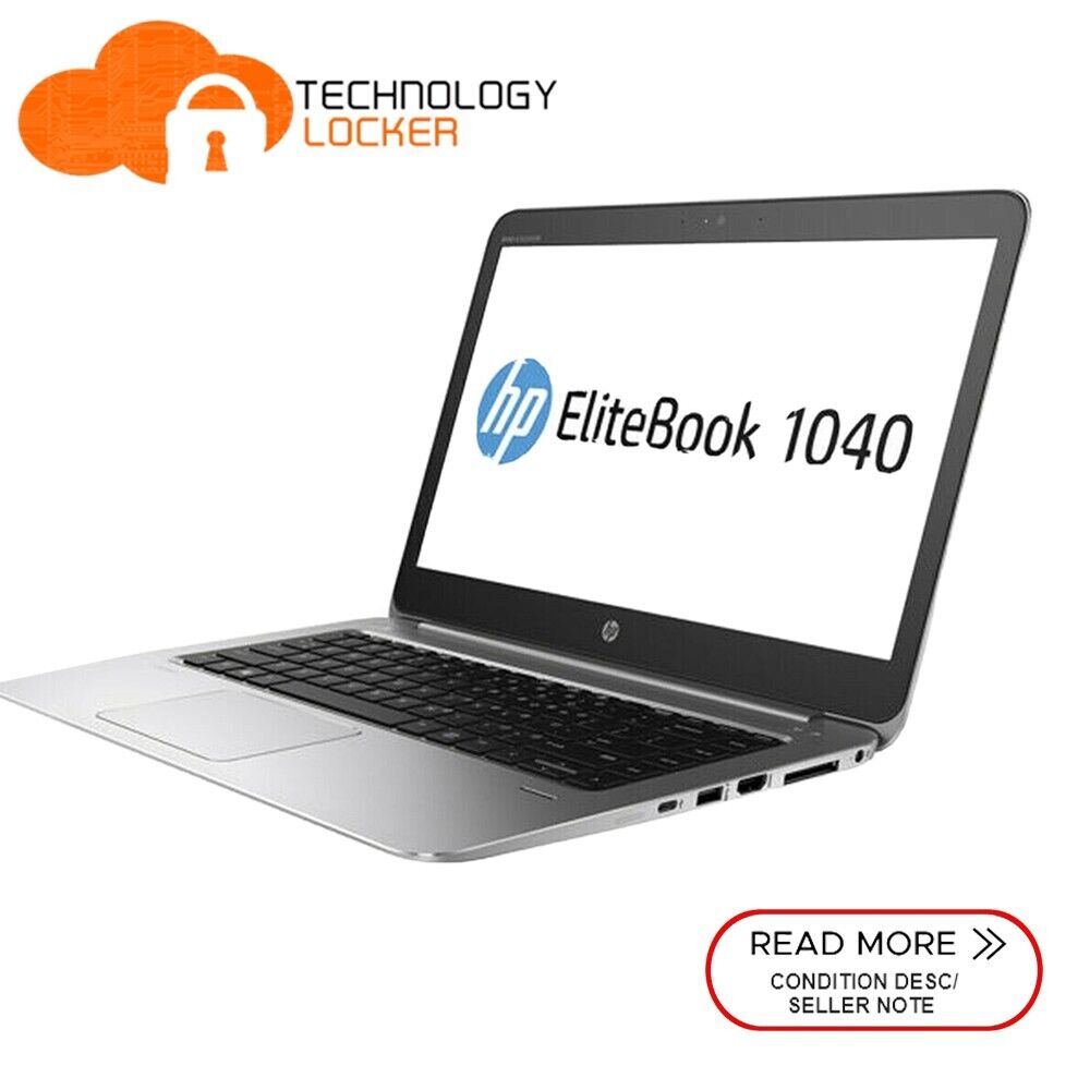 HP EliteBook Folio 1040 G3 Laptop i7-6600U 8GB RAM 256GB SSD Win 11 4G Grade C